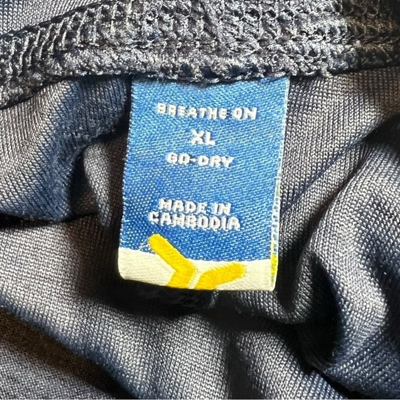 Old Navy Women’s Breathe On Slub Knit Cropped Hoodie Navy Size XL - Picture 3 of 6